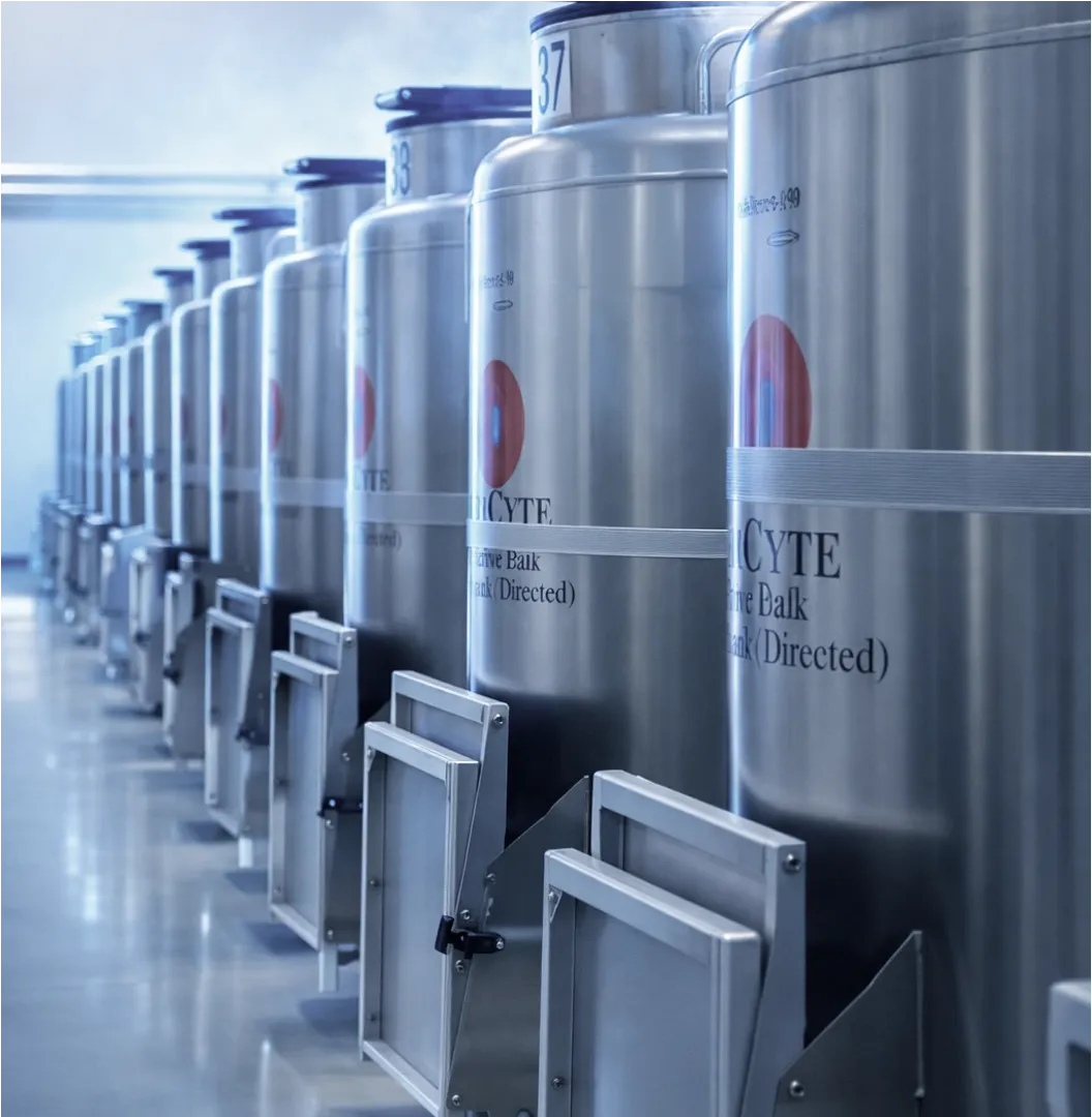 Instalaciones de criopreservacion de StemCyte